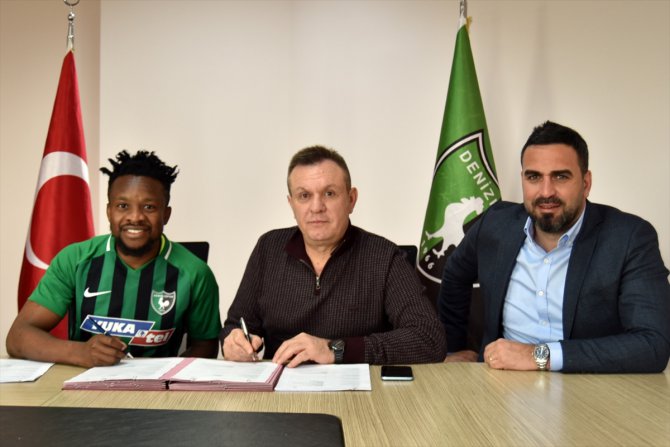 Yukatel Denizlispor, Nijeryalı oyuncu Onazi'yi transfer etti