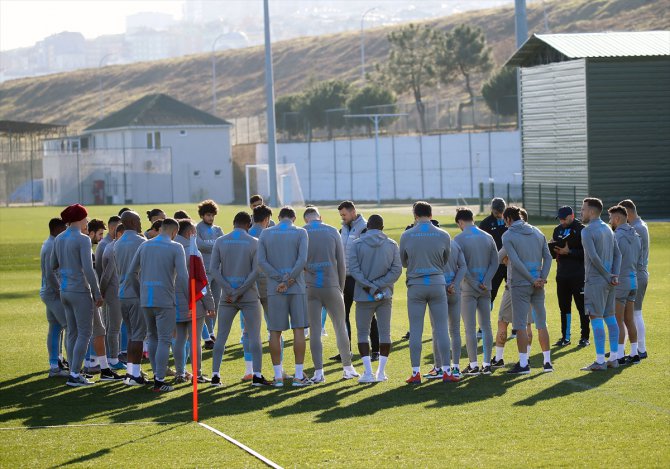 Trabzonspor'da Kasımpaşa maçı hazırlıkları başladı