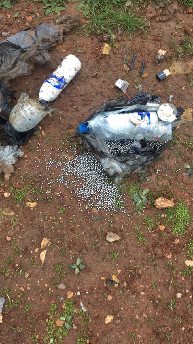 Şanlıurfa'da içinde 4 kilogram patlayıcı bulunan sırt çantası imha edildi