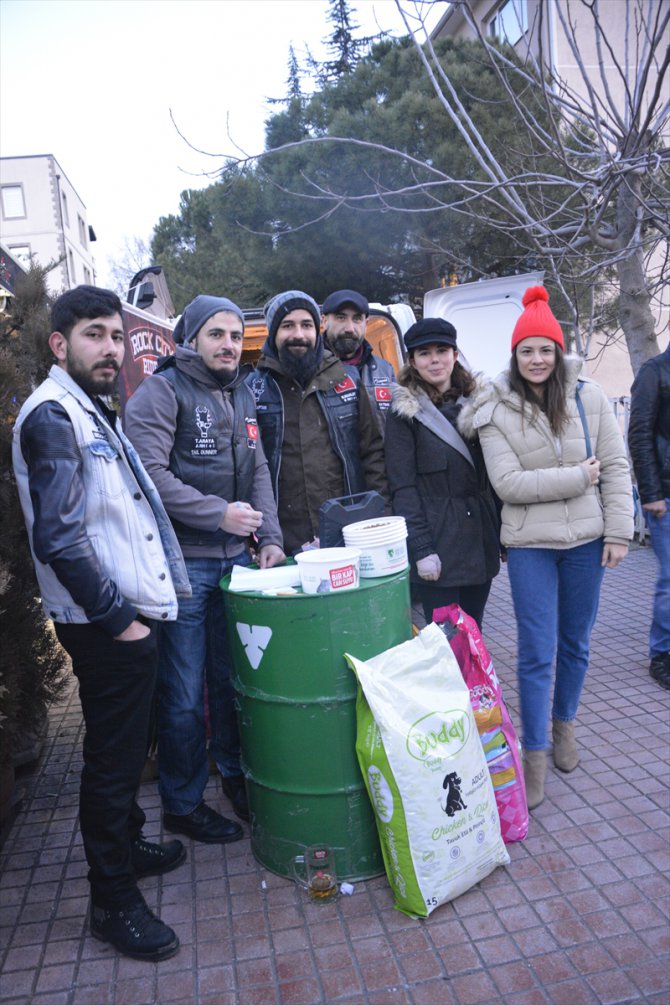 Bursa'da sokak hayvanları yararına düzenlenen konserde 2 ton mama toplandı
