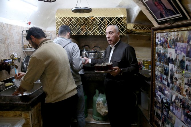 Erbil'deki 68 yıllık tarihi çay ocağı ilk günkü gibi hizmet veriyor