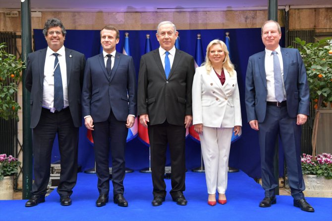 Netanyahu ve Macron'dan "stratejik diyalog" anlaşması