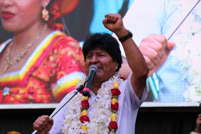 Evo Morales: "Yeniden hükümete gelecek ve demokrasiyi tesis edeceğiz"