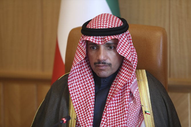 Kuveyt Ulusal Meclis Başkanı Marzuk Ali El Ganim TBMM'de