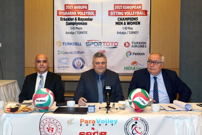 2021 Oturarak Voleybol Avrupa Şampiyonası, Türkiye'de yapılacak