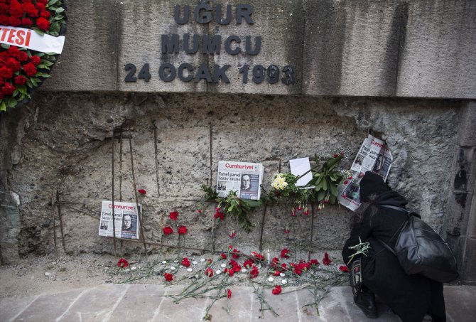 Gazeteci-yazar Uğur Mumcu ölümünün 27'nci yılında anıldı
