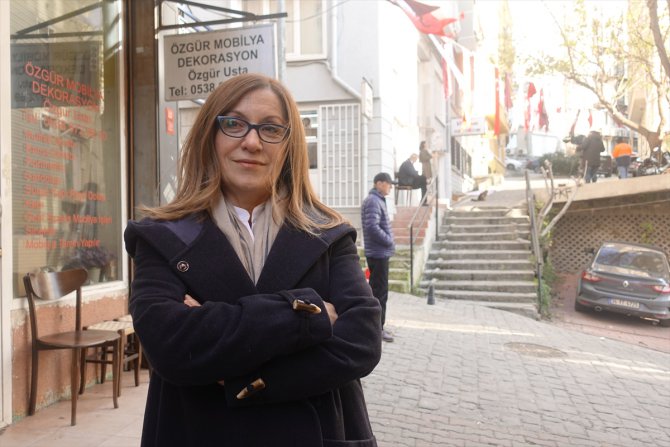 Tanpınar'ı anma programı, Beyoğlu'nda yaşadığı evin sokağında yapıldı