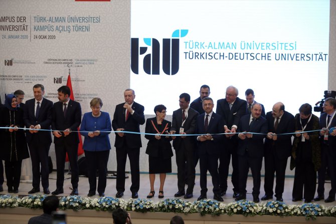 Türk-Alman Üniversitesi Yeni Binalarının Açılış Töreni