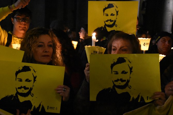Mısır'da ölü bulunan İtalyan öğrenci Regeni anıldı