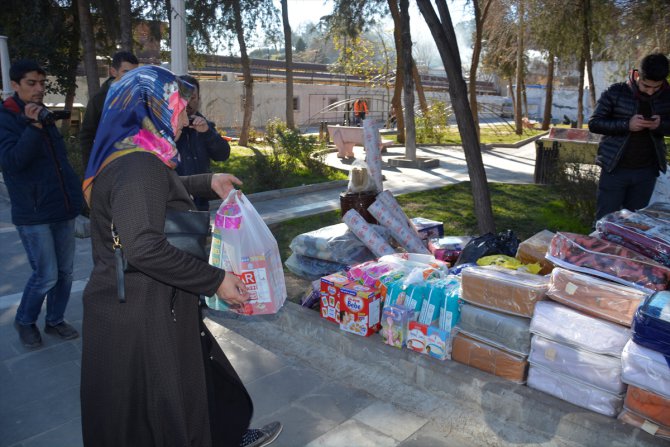 Şanlıurfa'da, Elazığ ve Malatya'daki depremzedeler için yardım kampanyası başlatıldı
