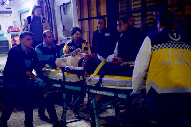 Azez'deki bombalı saldırıda yaralanan 9 Suriyeli Kilis'te tedaviye alındı