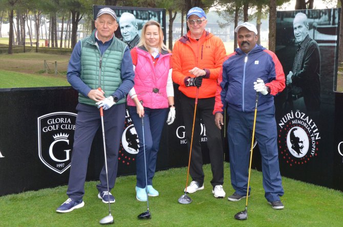 Nuri Özaltın Memorial Golf Trophy, Antalya'da başladı