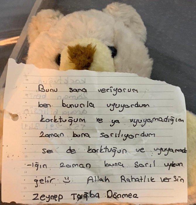 Kartallı çocuklardan Elazığlı depremzedelere duygu dolu mektuplar