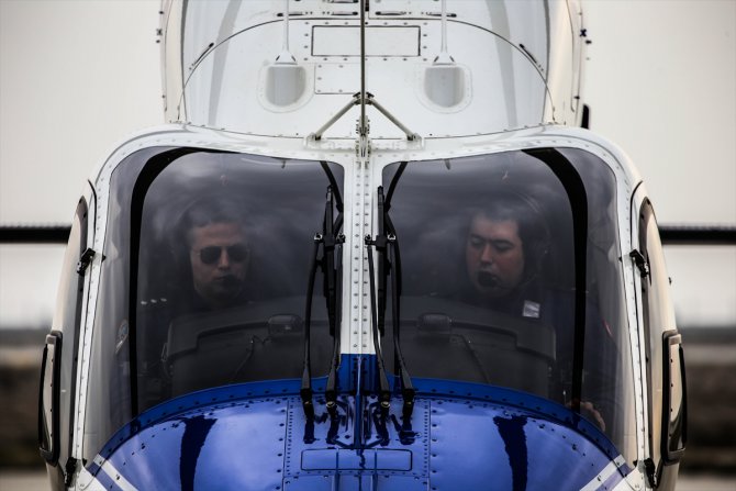 Hatay'da helikopterli trafik denetiminde 34 sürücüye 6 bin 116 lira ceza kesildi