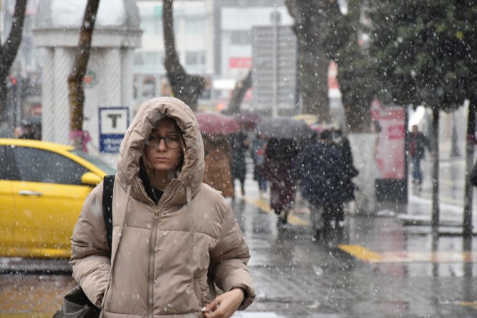 Malatya'da kar etkili oldu