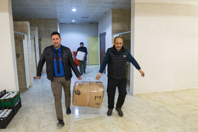 Iğdır'da Elazığ depremzedeleri için yardım kampanyası düzenlendi