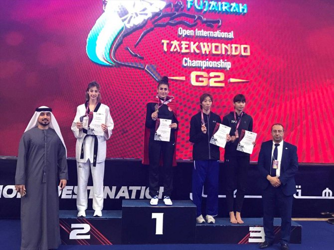 Kadın Tekvando Milli Takımı, Birleşik Arap Emirlikleri'ndeki turnuvada şampiyon oldu