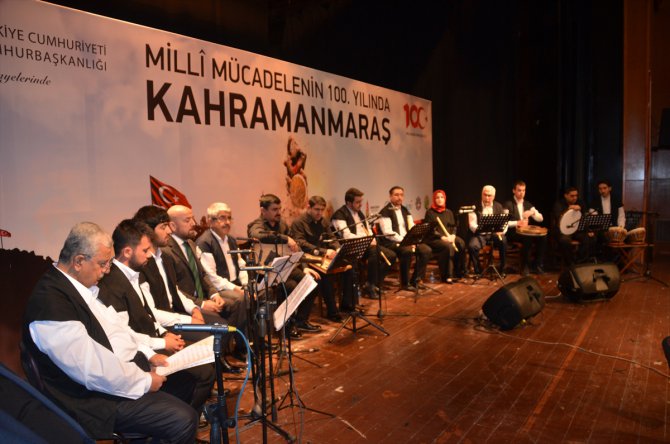 Kahramanmaraş'ta tasavvuf musikisi dinletisi