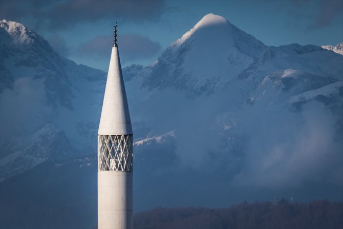 Slovenya'nın minareli tek camisi haziranda ibadete açılacak
