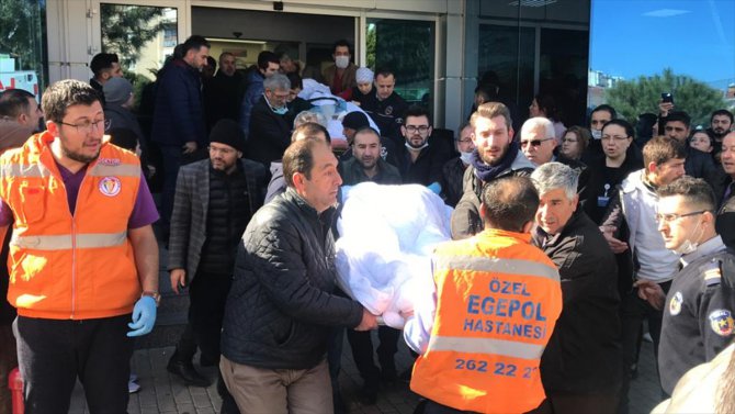 GÜNCELLEME - İzmir'de özel hastanede çıkan yangın söndürüldü