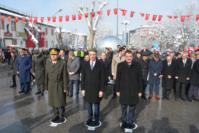 Atatürk'ün Malatya'ya gelişinin 89. yıl dönümü törenle kutlandı