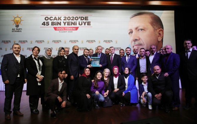 Cumhurbaşkanı Erdoğan, AK Parti Yeni Üye Çalışmaları Ödül Töreni'nde konuştu: (2)