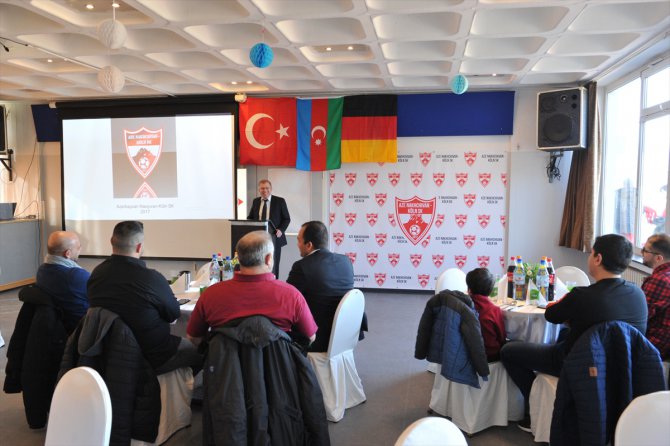 Almanya'da "Azerbaycan Nahçıvan Köln Spor Kulübü" açıldı