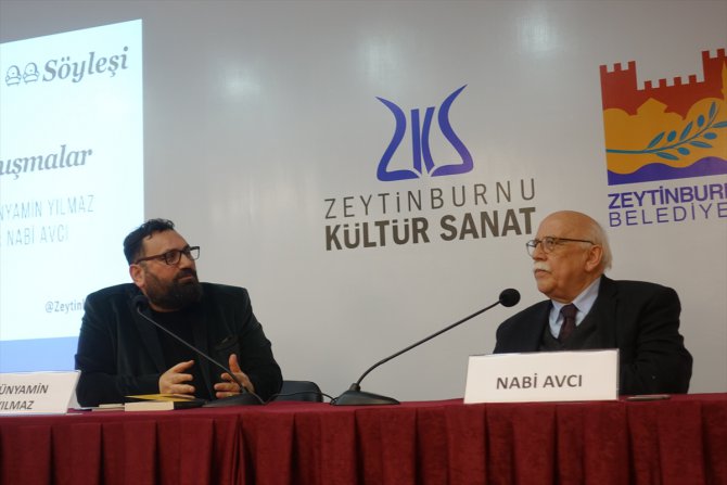 Nabi Avcı, Zeytinburnu'nda "Konuşmalar" programına konuk oldu