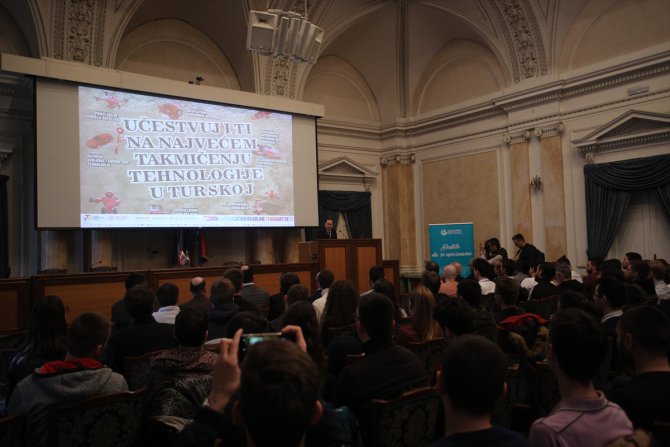 "TEKNOFEST 2020" Sırbistan'da tanıtıldı