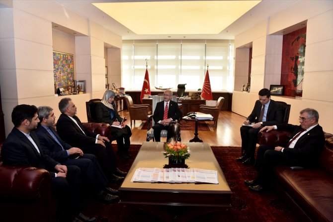 Kılıçdaroğlu, İran'ın Ankara Büyükelçisi Farazmand'ı kabul etti