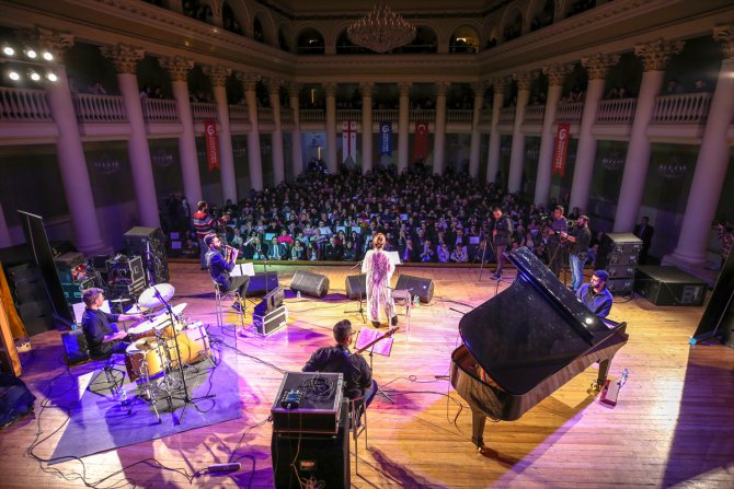 Tiflis'te "Anadolu Ezgileriyle/Ney in Ethno Jazz" konserine yoğun ilgi