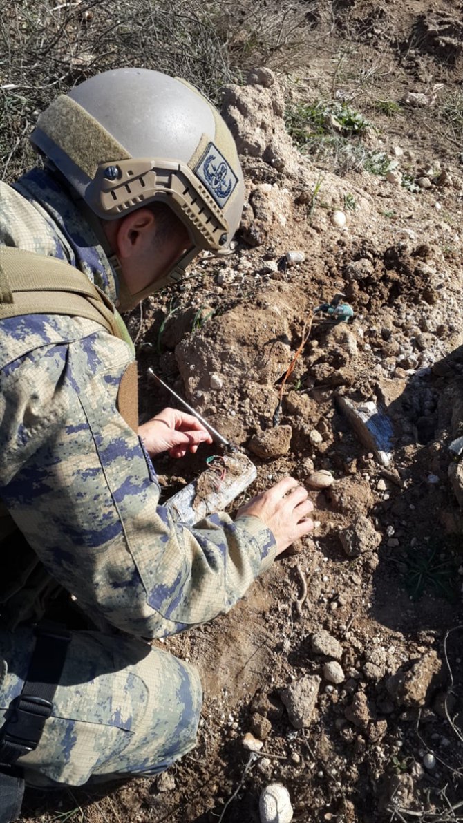 MSB: PKK/YPG'nin Rasulayn'da tuzakladığı 20 kilogramlık EYP imha edildi