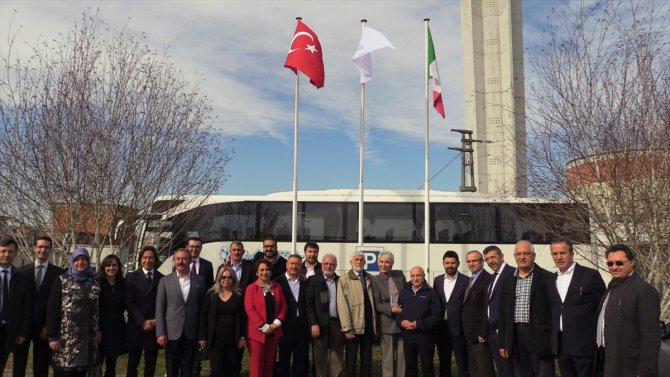 TBMM heyeti, Alvimedica'nın İtalya'daki Türk tıbbi cihaz üretim tesislerini ziyaret etti