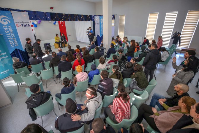 Tiflis'te Yunus Emre Enstitüsü'nden engelliler için anlamlı etkinlik