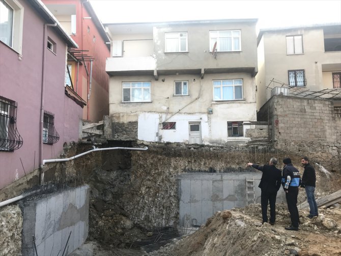 Kocaeli'de inşaatta meydana gelen toprak kaymasında 1 kişi yaralandı