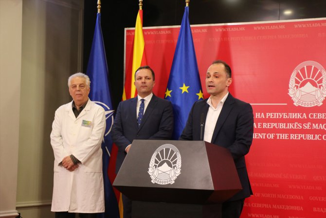 Kuzey Makedonya'da ilk Kovid-19 vakası tespit edildi