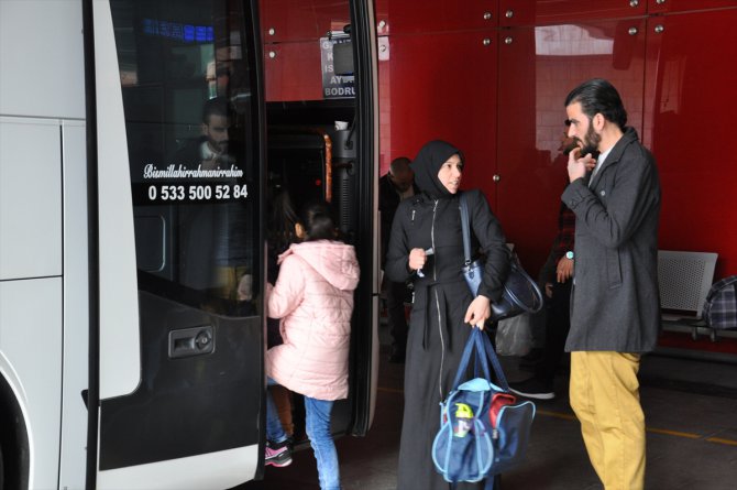 Denizli'den Edirne'ye düzensiz göçmen hareketliliği