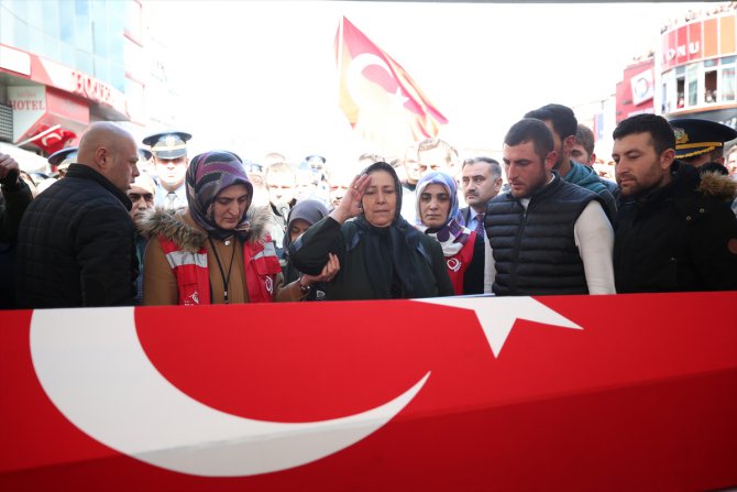 İdlib şehidi Piyade Uzman Onbaşı Ali Taşöz Kayseri'de son yolculuğuna uğurlandı