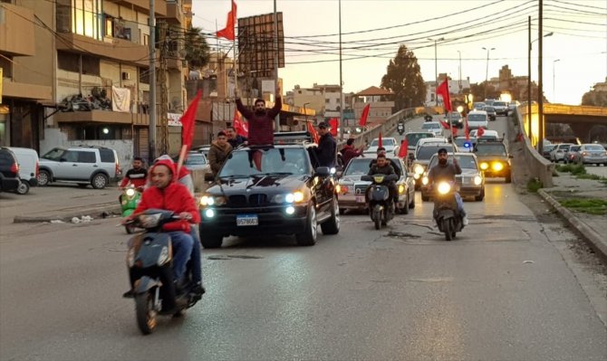 Lübnanlı gençlerden Bahar Kalkanı Harekatı'na destek