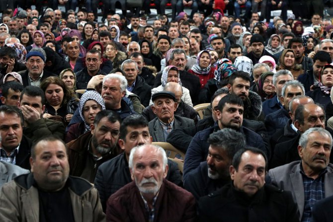 Kayseri'de TOKİ'nin inşa edeceği 550 konut için kuralar çekildi
