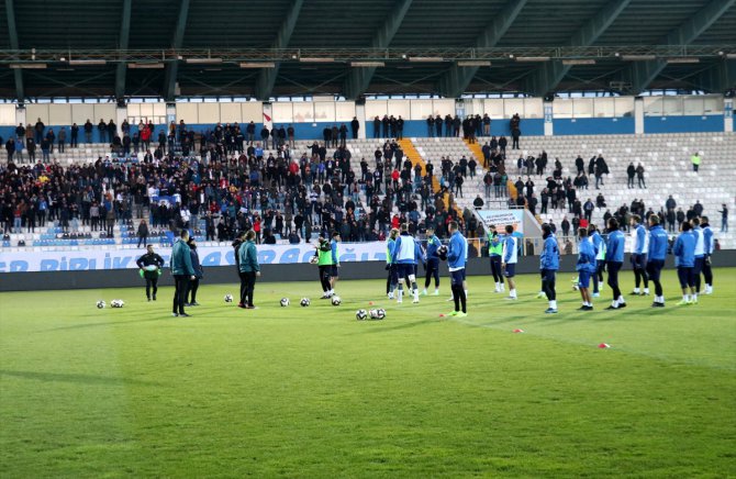 Büyükşehir Belediye Erzurumspor, Hatayspor maçının hazırlıklarını sürdürdü