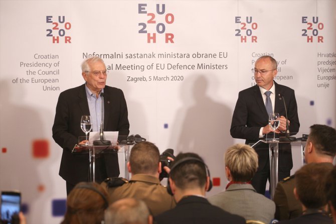 AB savunma bakanları Hırvatistan'da toplandı