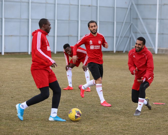 Sivasspor, Galatasaray karşılaşması hazırlıklarını tamamladı