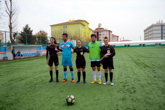 Iğdır'daki futbol maçlarına "kadın eli" değdi