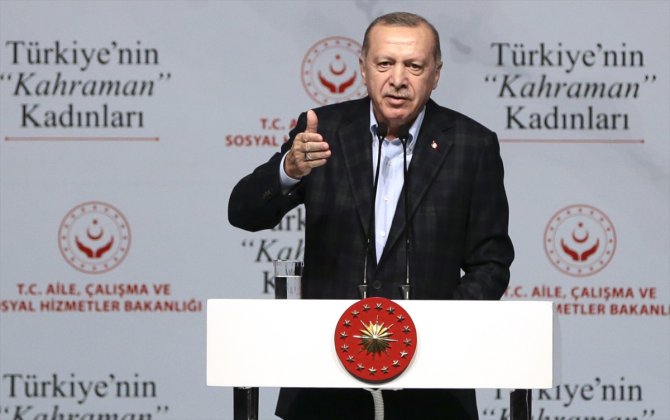 Cumhurbaşkanı Erdoğan, "Türkiye'nin Kahraman Kadınları" programında konuştu: (2)