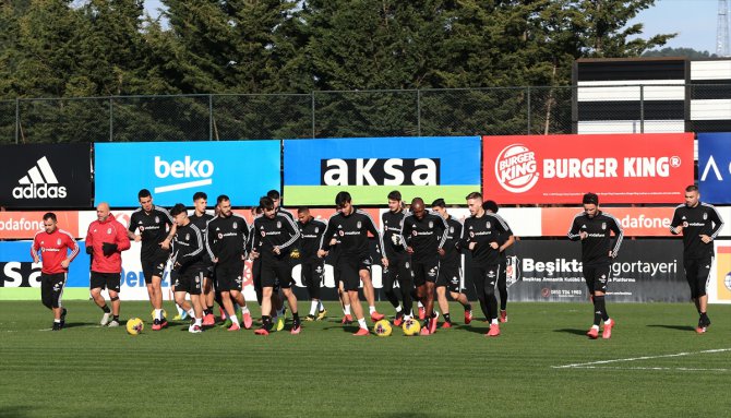 Beşiktaş'ta Galatasaray maçı hazırlıkları başladı