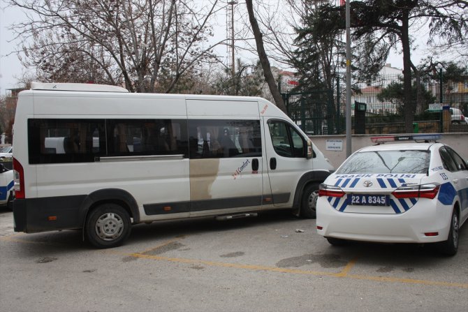 Edirne'de öğrenci servisi şoförü alkollü araç kullanmaktan ikinci kez yakalandı
