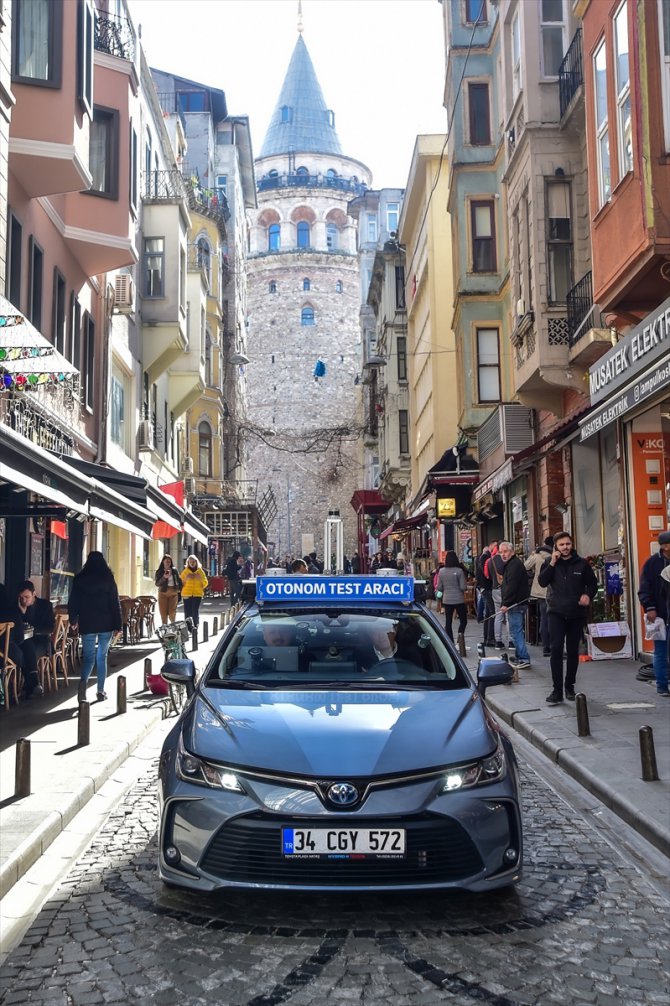 Üniversite-sanayi iş birliğiyle sürücüsüz araç İstanbul sokaklarına çıktı