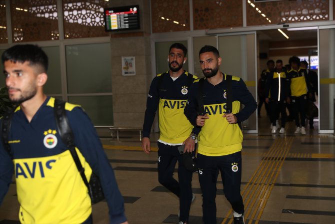 Fenerbahçe kafilesi, Konya'ya geldi