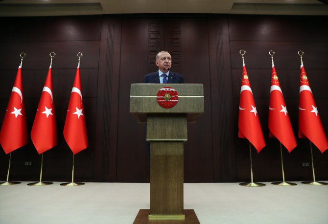 Erdoğan başkanlığındaki Koronavirüsle Mücadele Eş Güdüm Toplantısı sona erdi